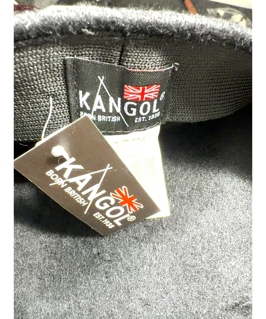 Kangol Black Colour — label