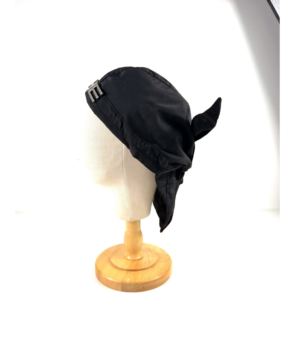 HELIOT EMIL Black Rivulet Bandana — label