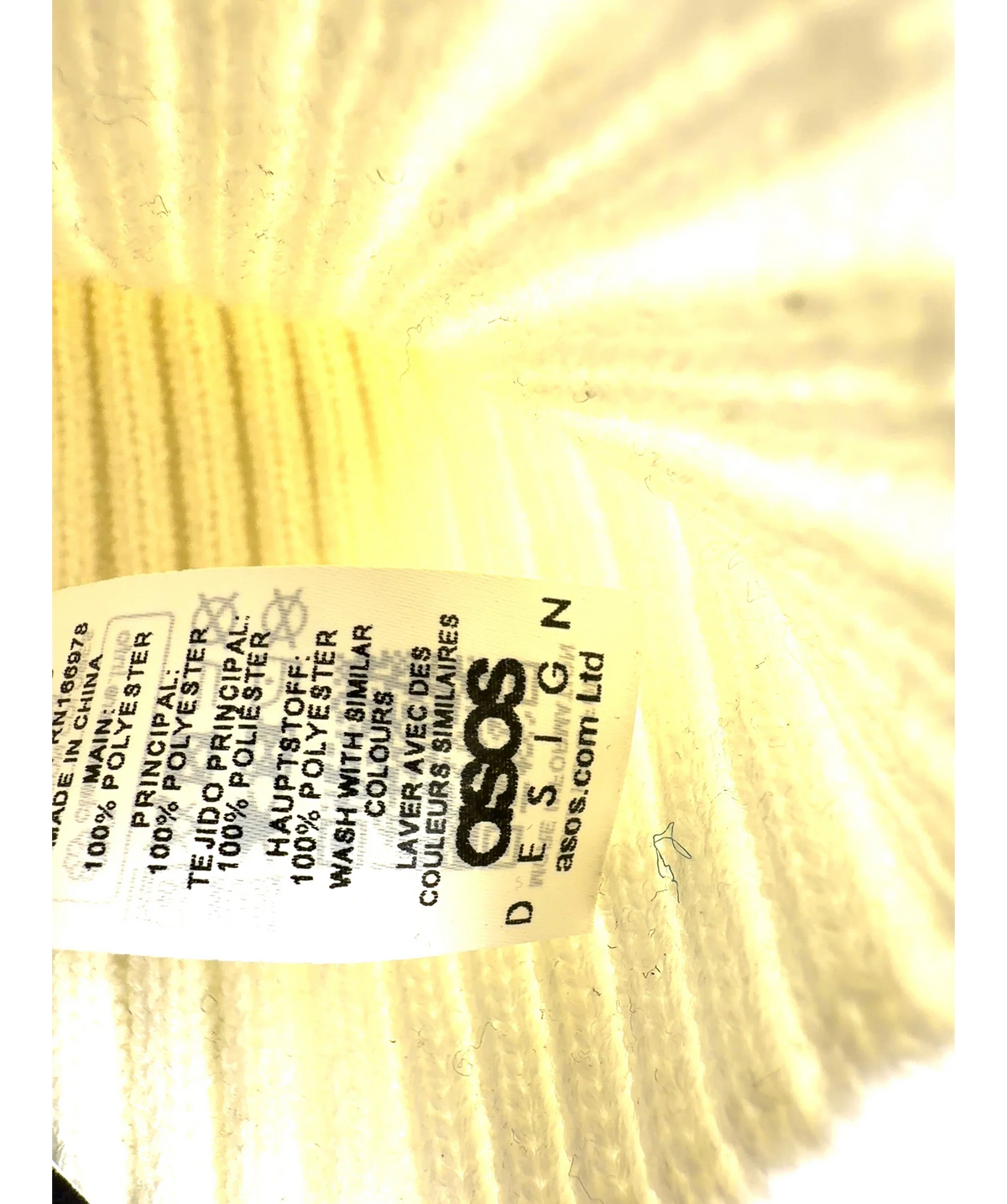 ASOS Cream Colour — detail