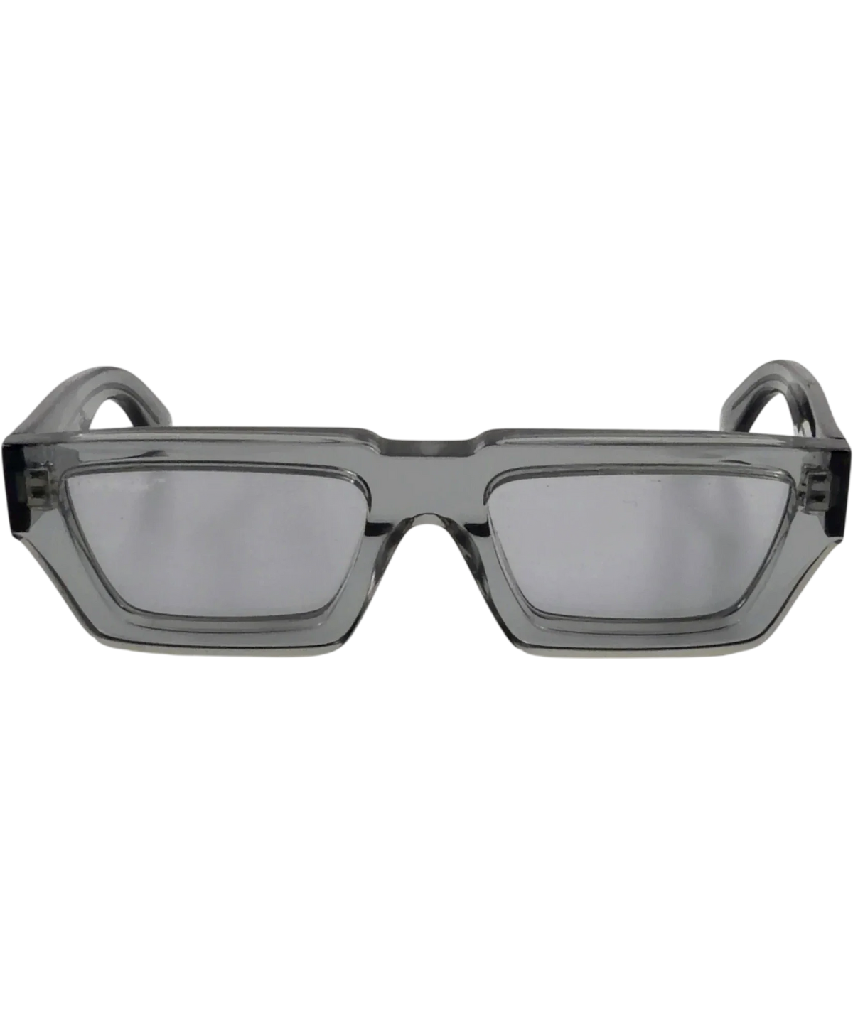Off-White Grey Manchester Sunglasses — front
