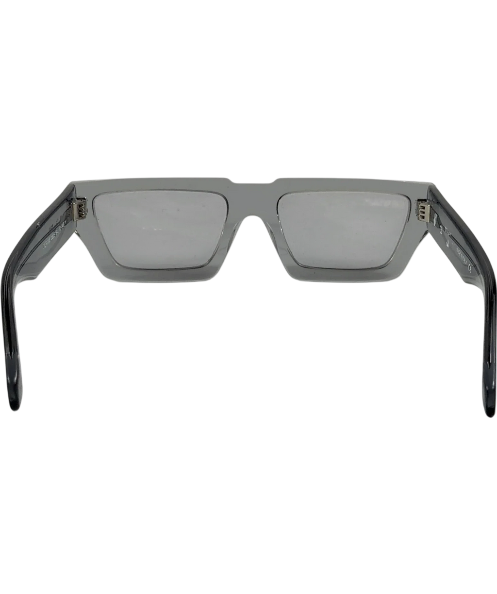 Off-White Grey Manchester Sunglasses — back