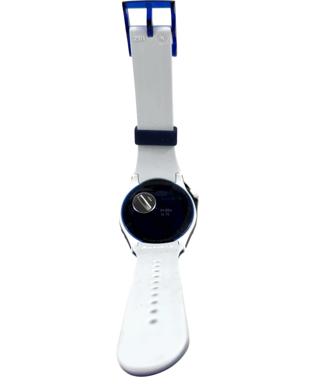 Swatch Blue Swatch Scubaqua Sea Wasp Blue White Watch One Size — front