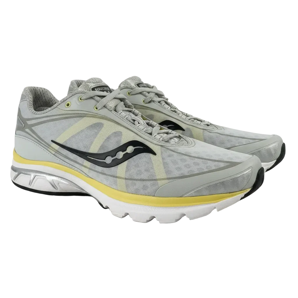 saucony Grey Kinvara OG, size UK 8.5 EU 42.5 👞 — front