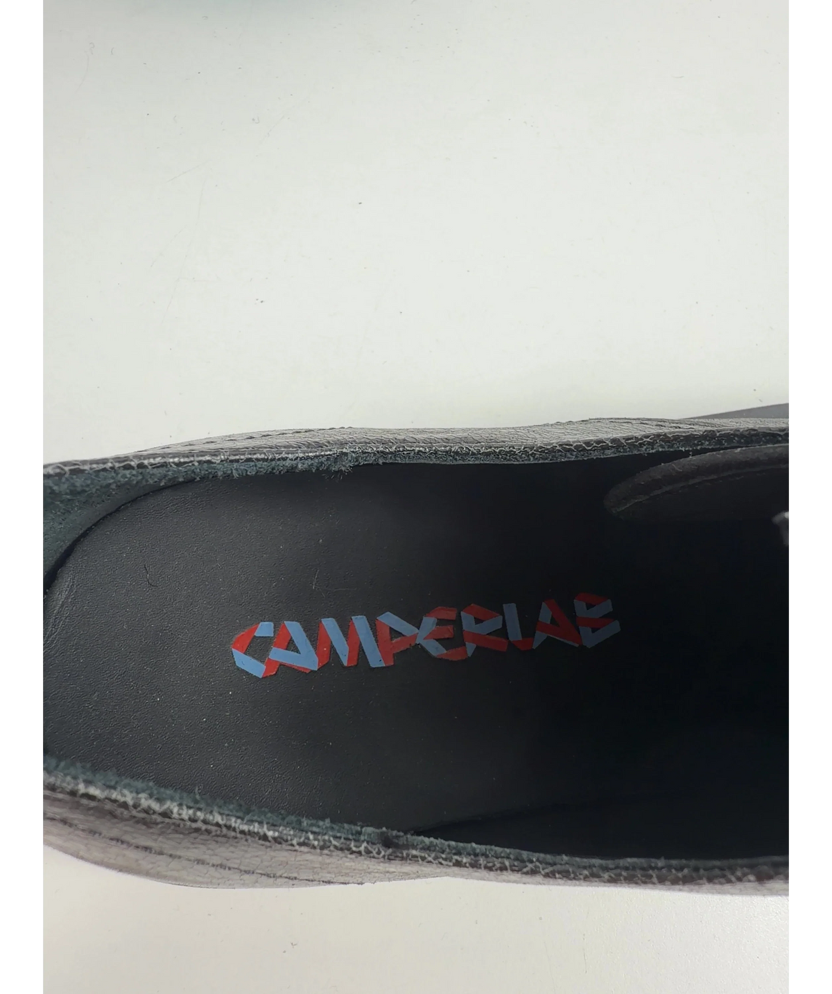 CamperLab Mil 1978 Black Leather Shoes UK 8 EU 42 — Brand