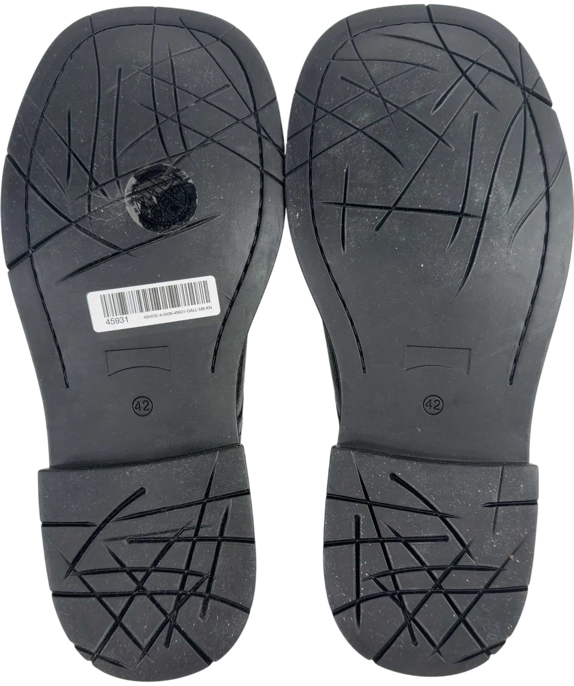 CamperLab Mil 1978 Black Leather Shoes UK 8 EU 42 — Sole