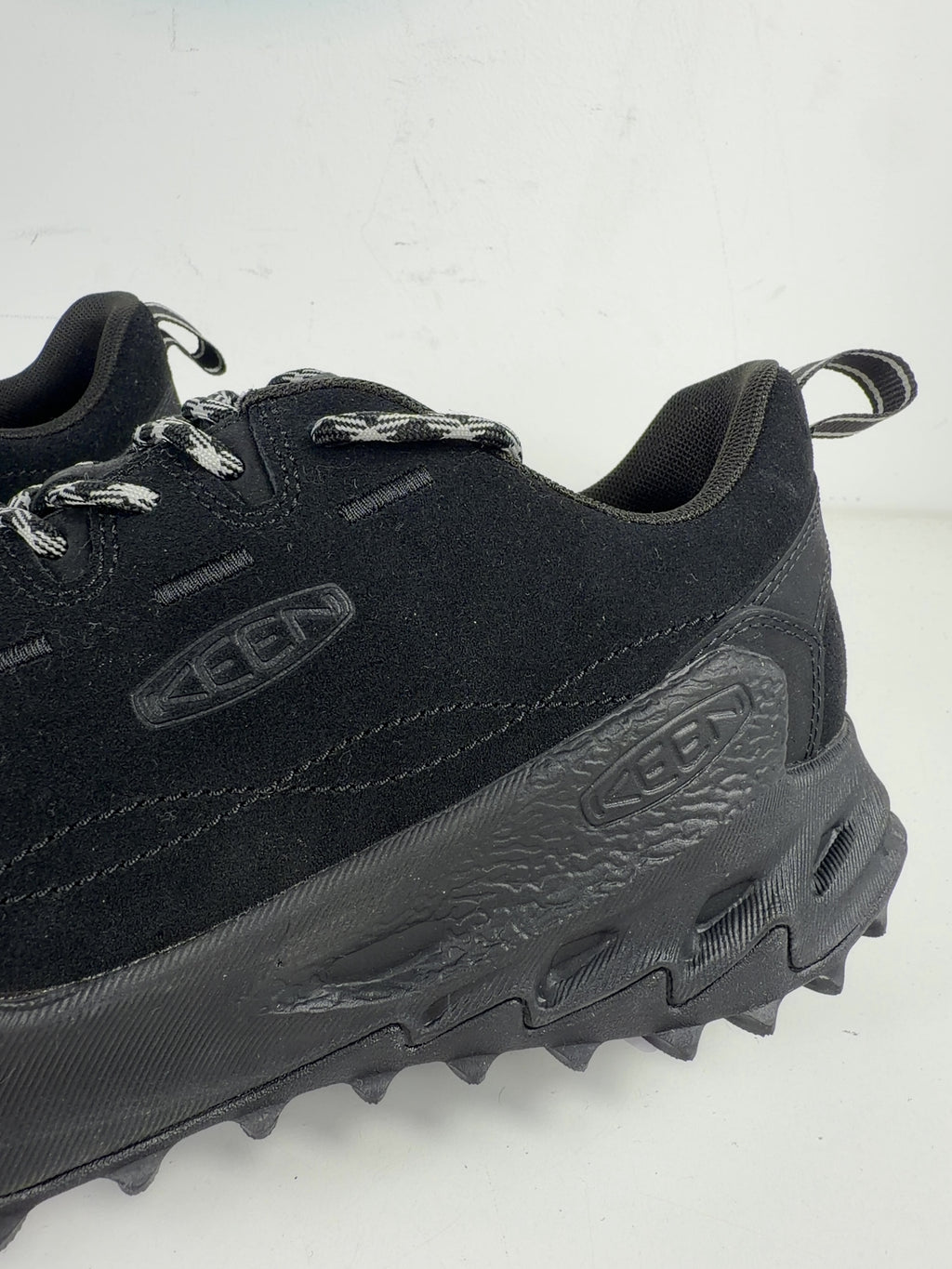 keen Black Casper Zionic Shoes Black Alloy, size UK 9 EU 43 👞 — care label