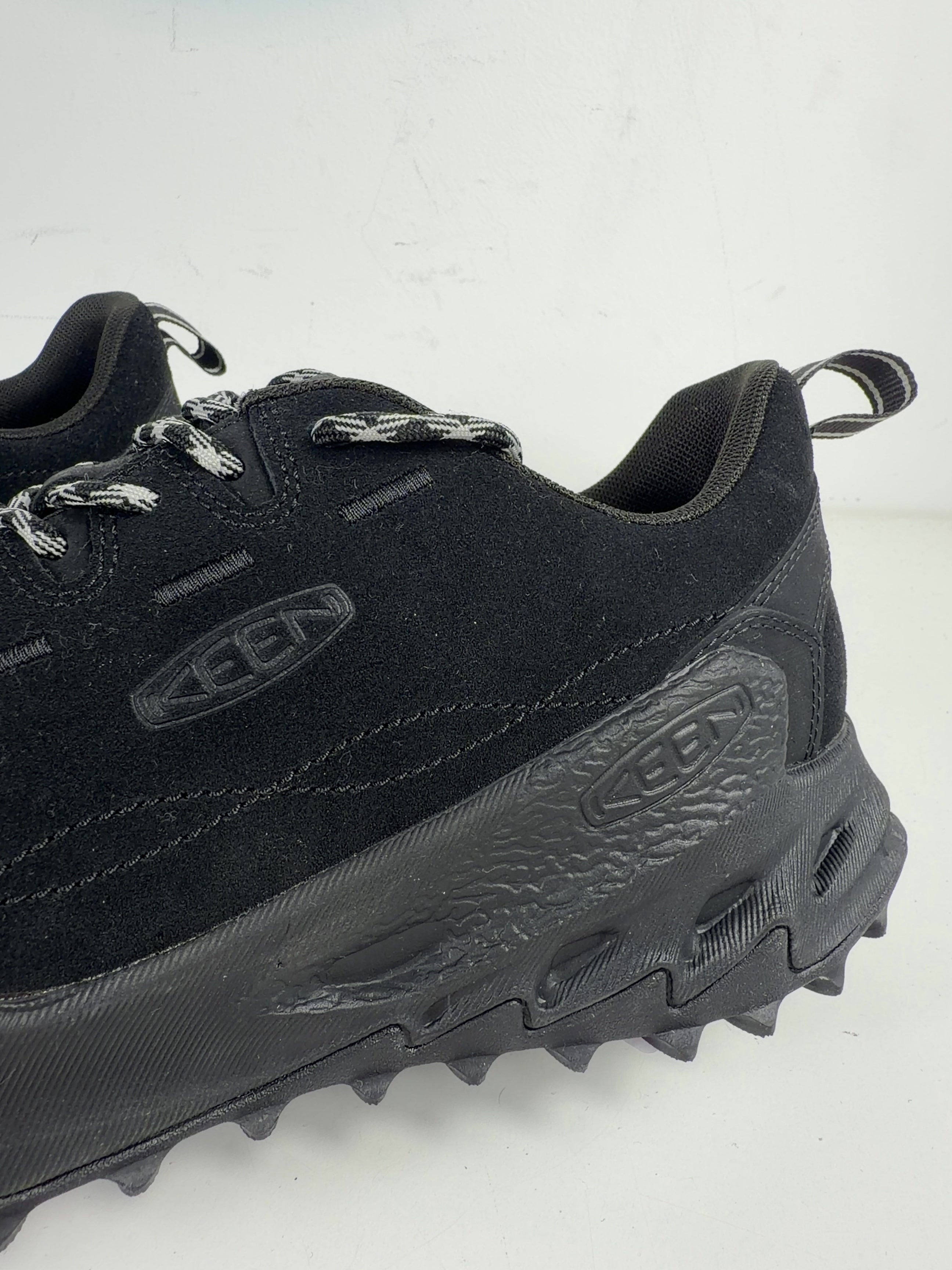 keen Black Casper Zionic Shoes Black Alloy, size UK 9 EU 43 👞 — care label