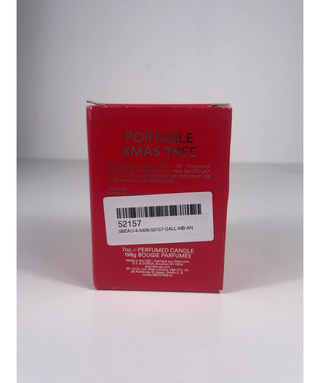D.S. & Durga Portable Xmas Tree Scented Candle, size 198g — detail