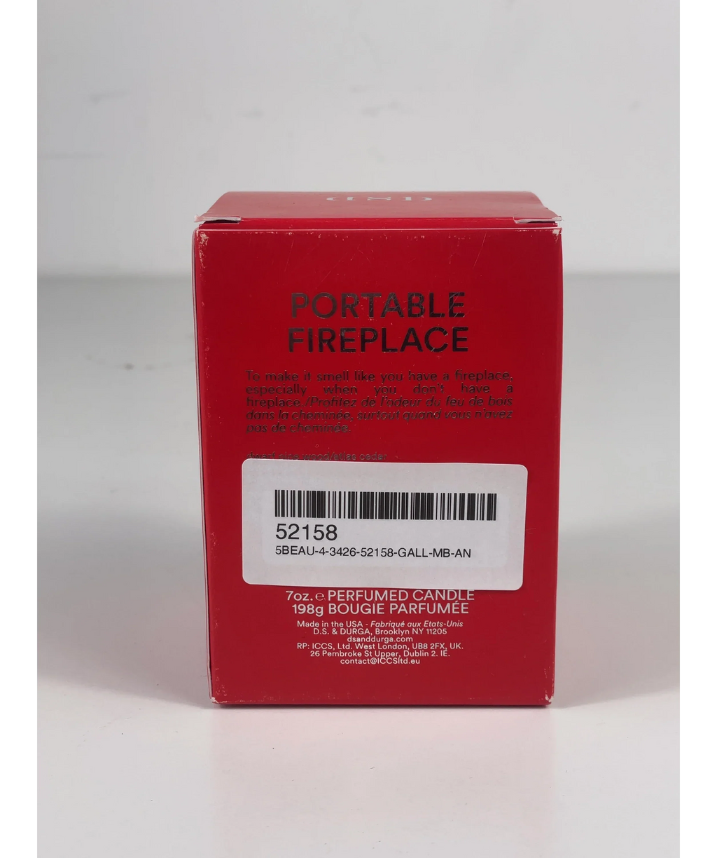 D.S. & Durga Portable Fireplace Scented Candle, size 198g — detail