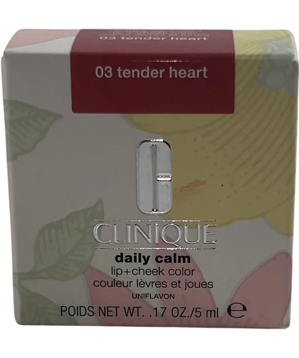 Clinique Tender Heart Daily Calm Lip and Cheek Color, size 5ml — front
