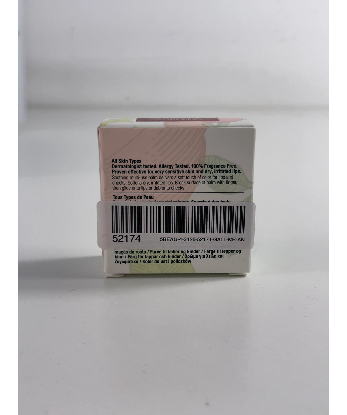 Clinique Daily Calm Lip And Cheek Color 07 Soft Berry 5ml — Batch number or expiry date