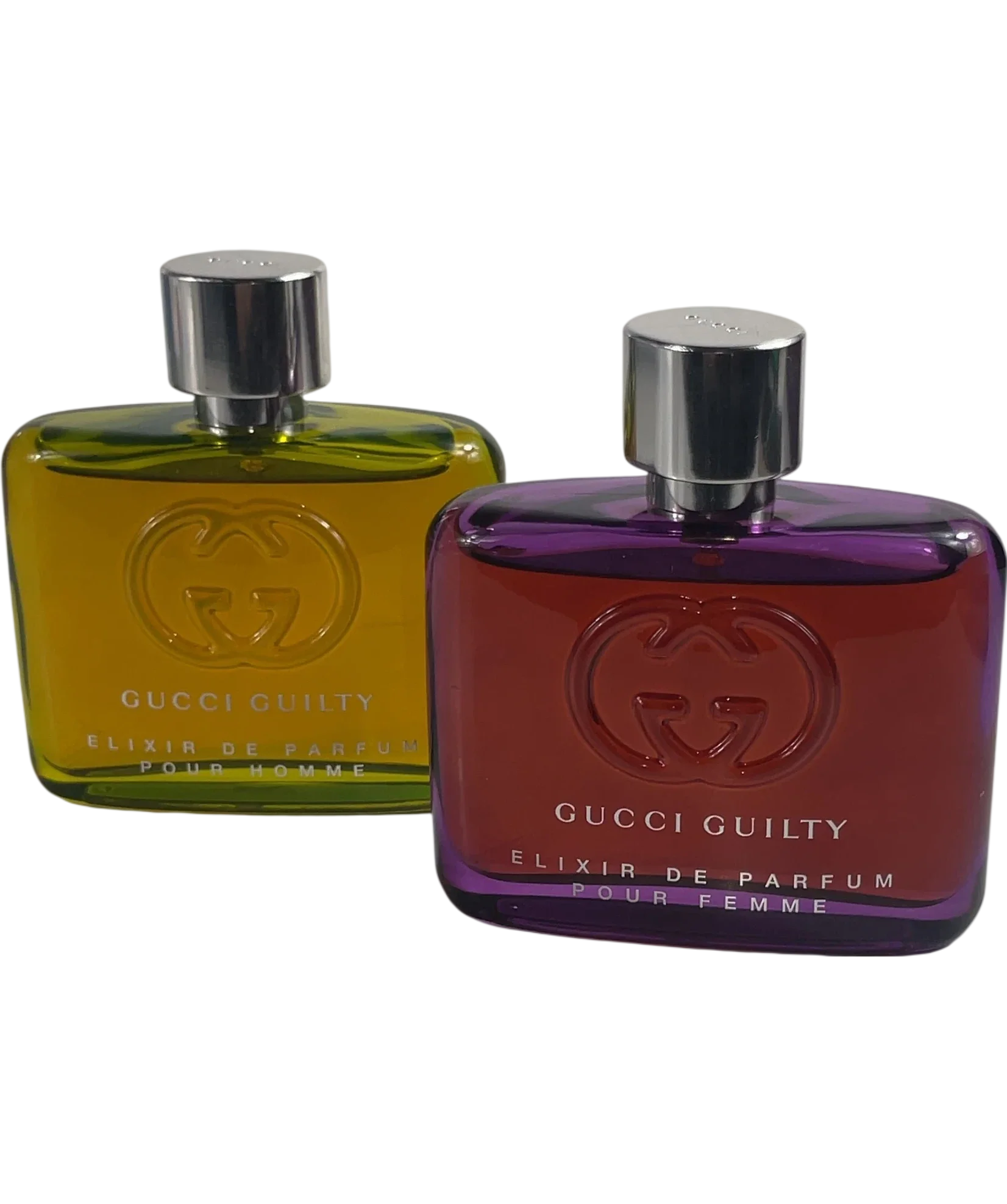 Gucci Gucci Guilty Elixir de Parfum Duo His & Hers Travel Gift Set Purple/Green, size 2 x 60ml — front