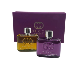 Gucci Guilty Elixir De Parfum Duo His & Hers Travel Gift Set Purple/green 2 x 60ml