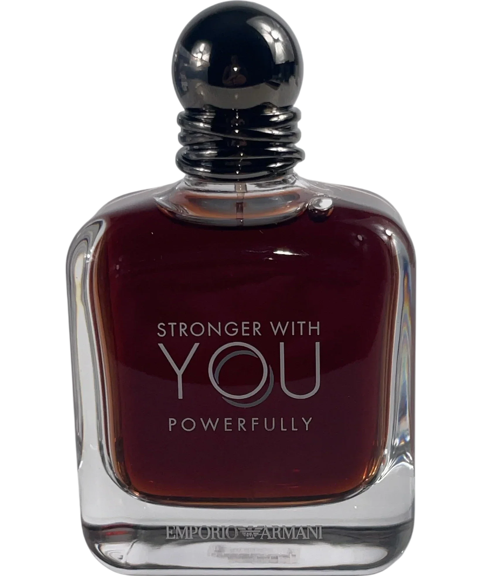 Emporio Armani Stronger With You Powerfully Eau de Parfum Black, size 100ml — front
