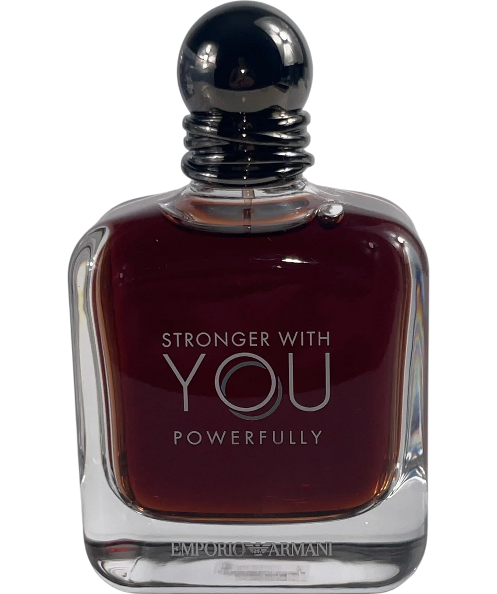 Emporio Armani Stronger With You Powerfully Eau de Parfum Black, size 100ml — front