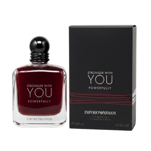 EMPORIO ARMANI Stronger With You Powerfully Eau De Parfum Black 100ml