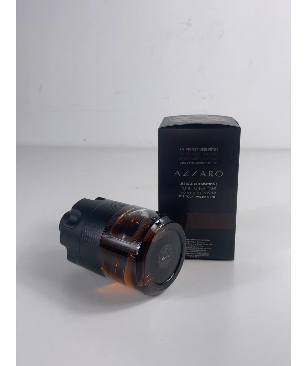 AZZARO The Most Wanted Parfum Fragrance Spray 100ml — Batch number or expiry date