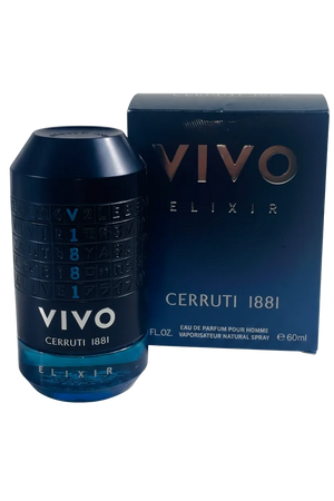 Cerruti 1881 1881 Vivo Elixir Eau De Parfum Pour Homme Spray Blue 60ml