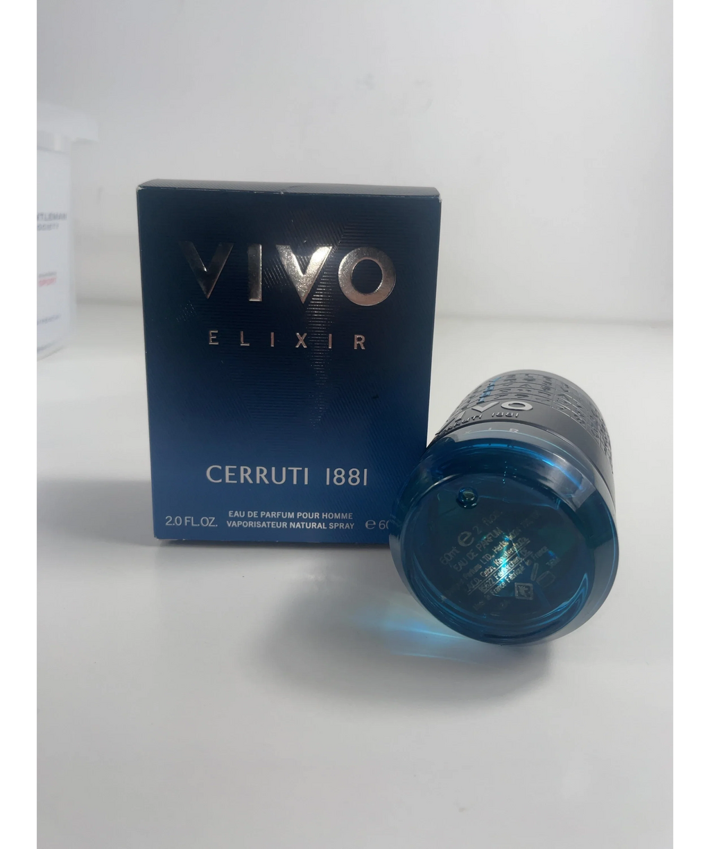 Cerruti 1881 1881 Vivo Elixir Eau De Parfum Pour Homme Spray Blue 60ml — Batch number or expiry date