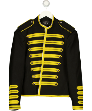 Unknown Victory Military-Style Hussar Jacket Black Uk Xl