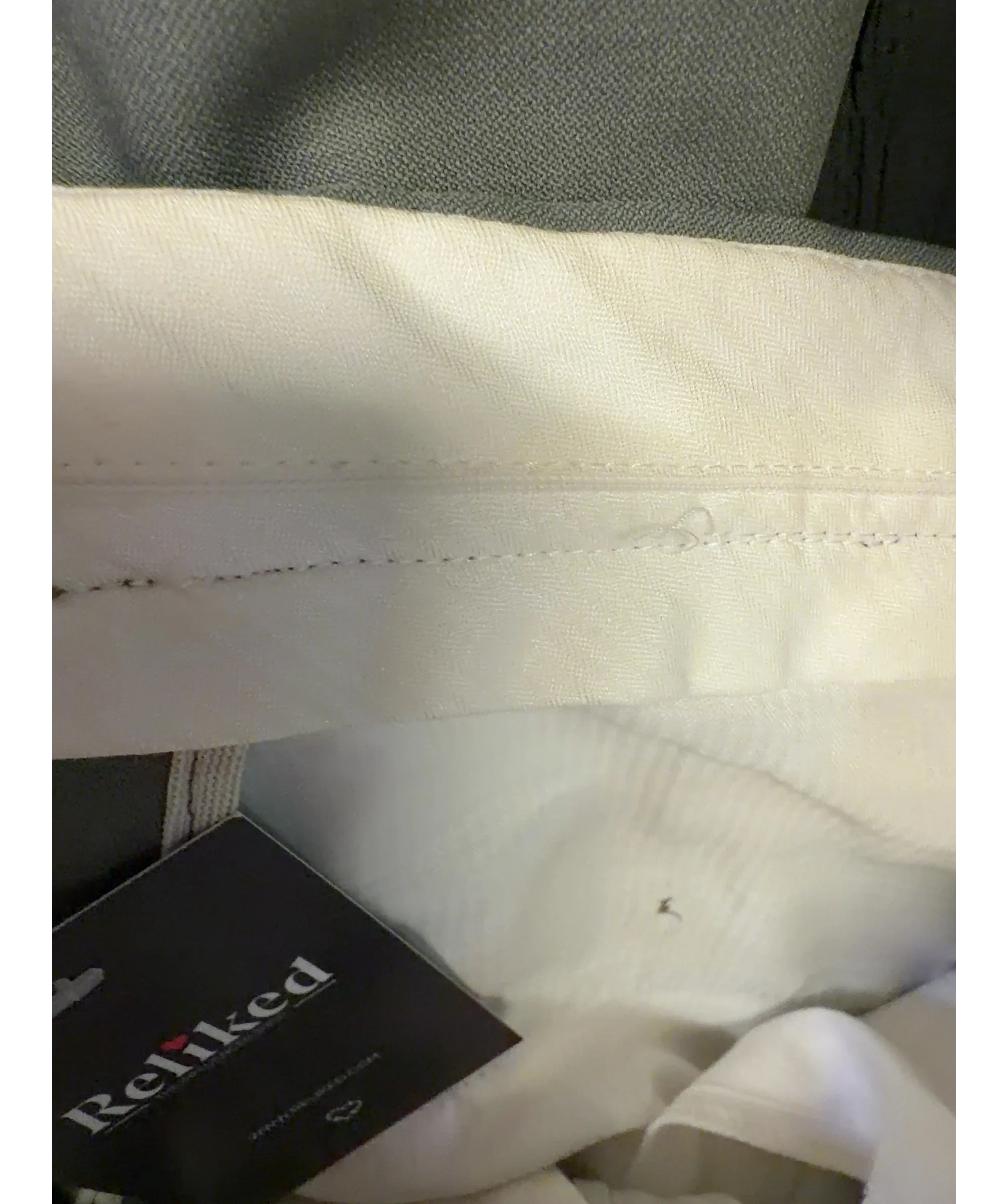 R.S.V.P Beige Colour, size UK 42" CHEST — fabric detail