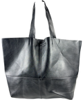 TOPSHOP Black Tink tote bag — front