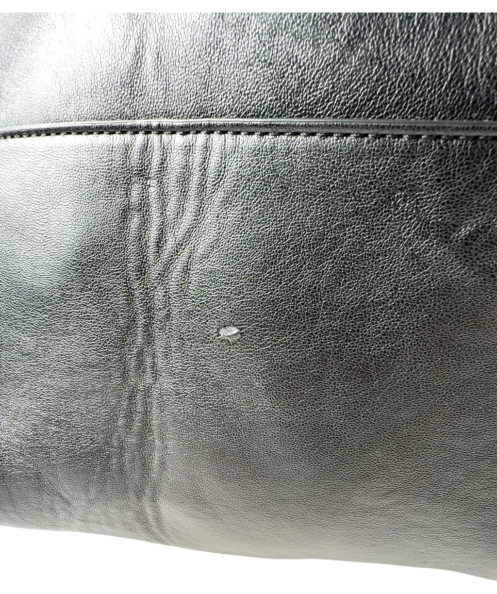 TOPSHOP Black Tink tote bag — care label