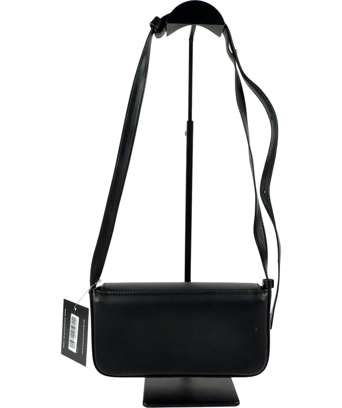 Bagllet Bag Black Crossbody Bag — Back