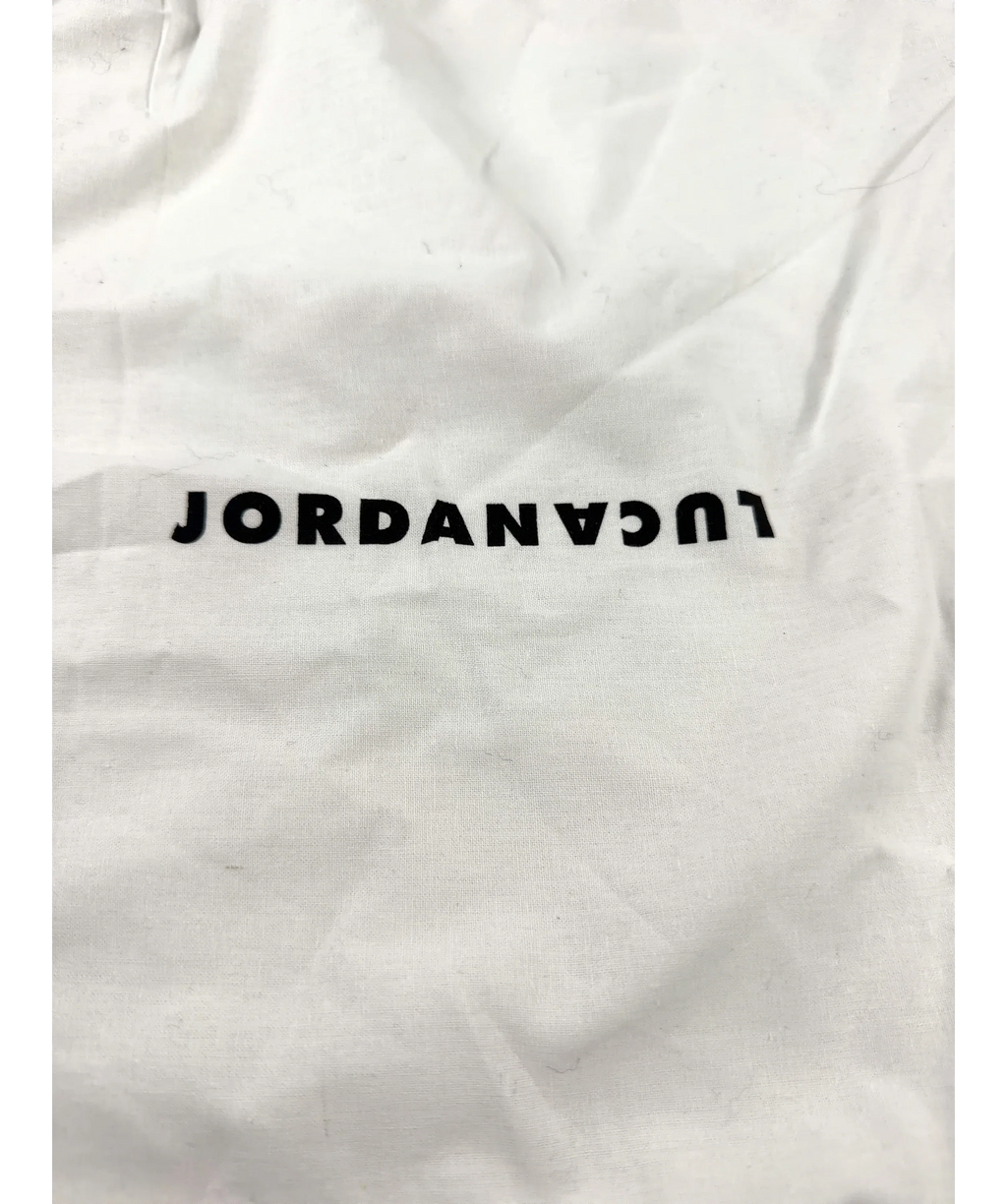 jordanluca Black Gotham bag, size UK M — label