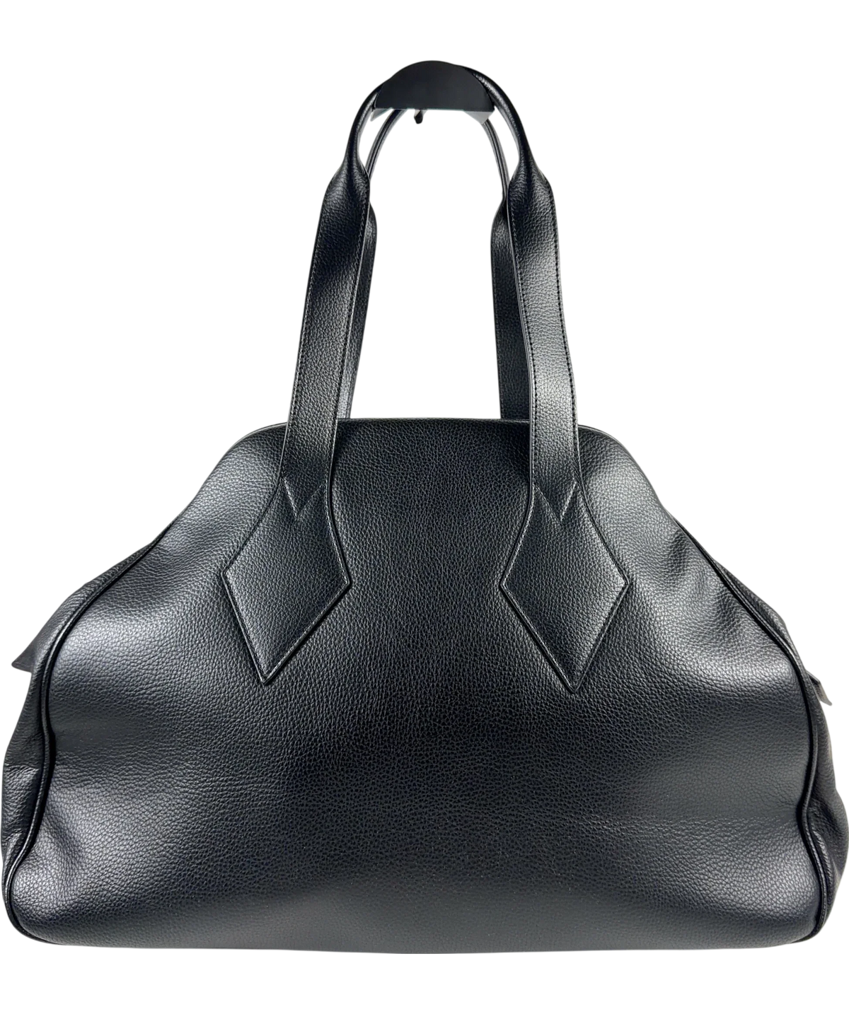 Vivienne Westwood Black Yasmine Large Tote / Bag — back