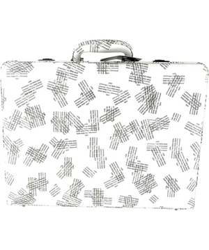 H&M Rokh X H&m Printed Briefcase White One Size