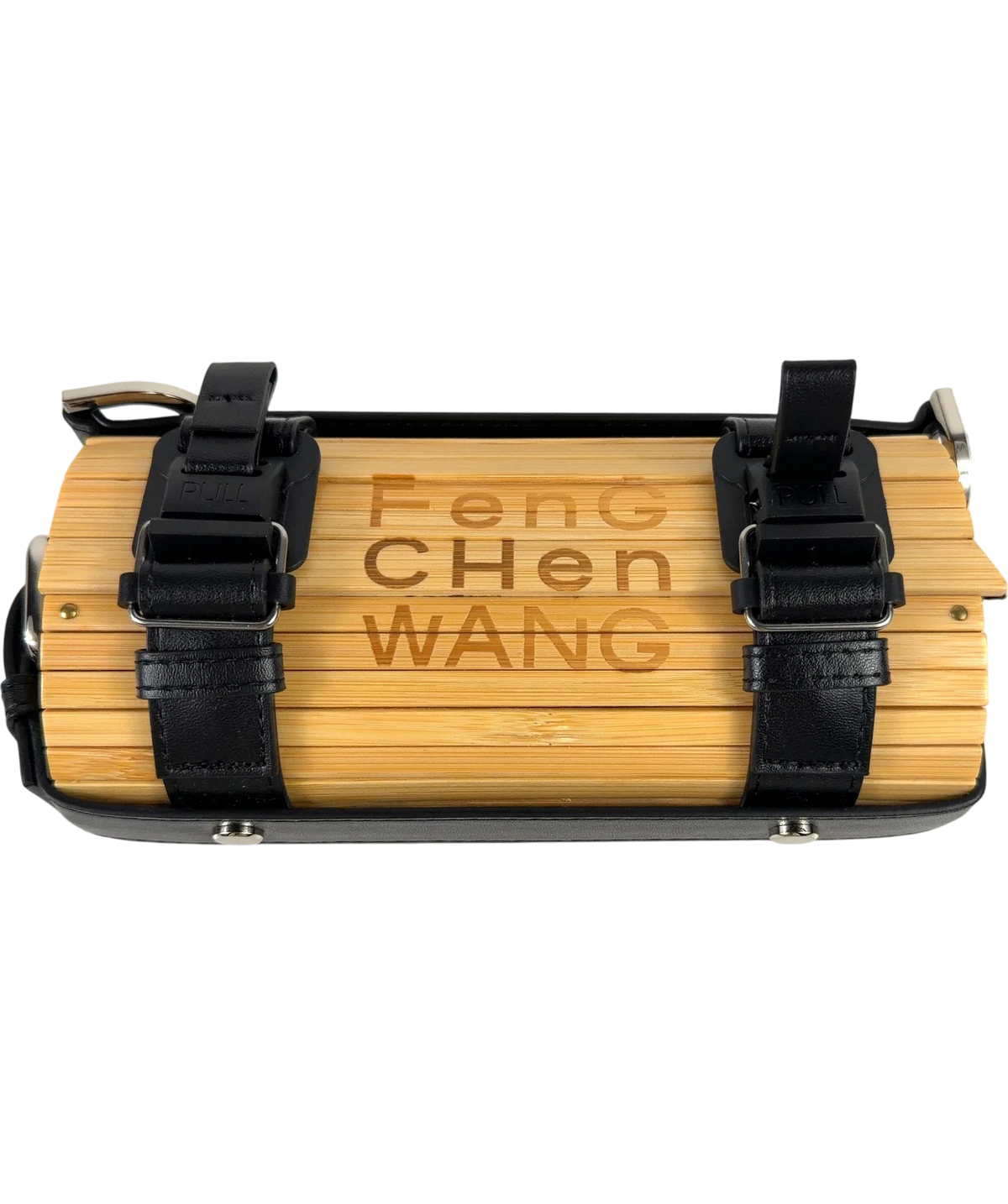 Feng Chen Wang beige BAMBOO BAG — front