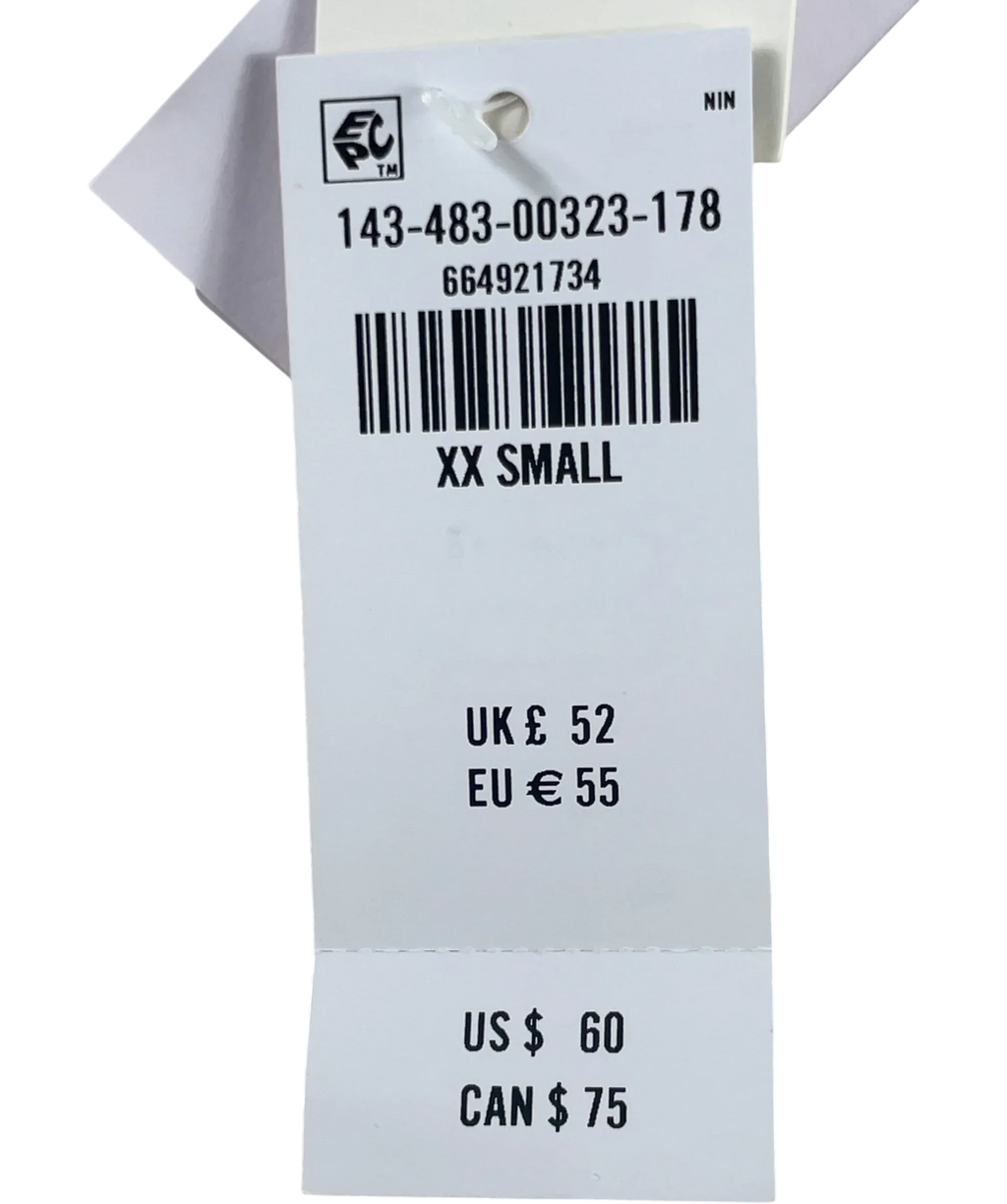 ABERCROMBIE & FITCH Cream The A&f Scarlett Linen-blend Mini Skort Oatmeal Beige UK XXS — Extra shot