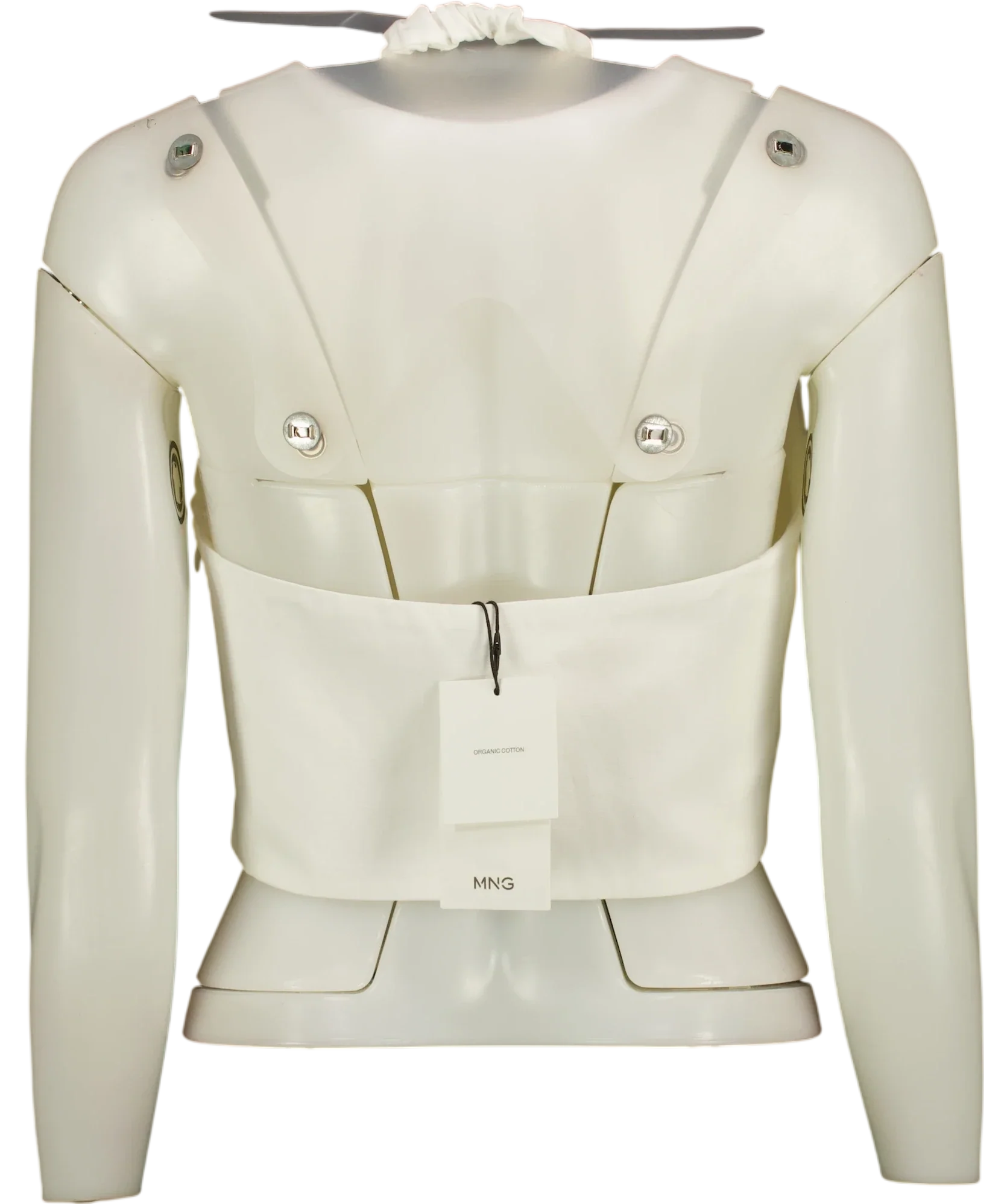 MNG White Colour, size UK M — back