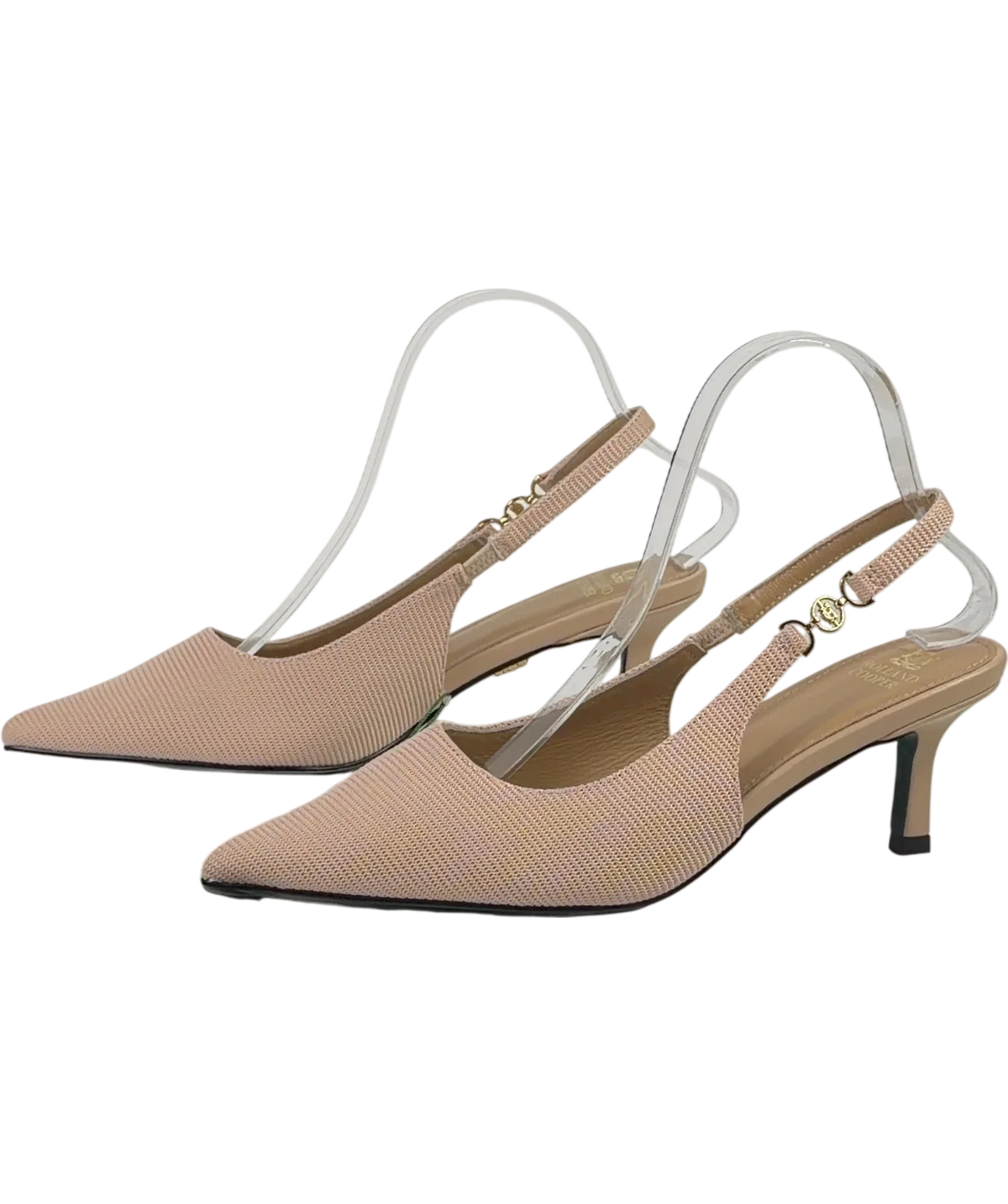 HOLLAND COOPER Regency Kitten Heel Nude UK 6 EU 39 — Side (both)