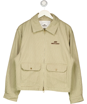 EME STUDIOS Siroq Squared Muddy Jacket Beige UK S