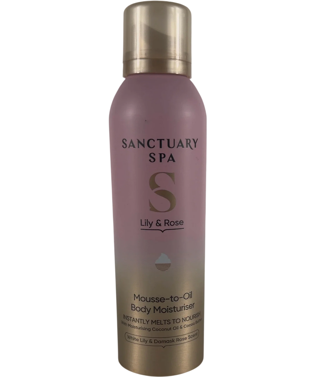 Sanctuary Sanctuary Spa Lily & Rose Mousse-to-Oil Body Moisturiser, size 200ml — front