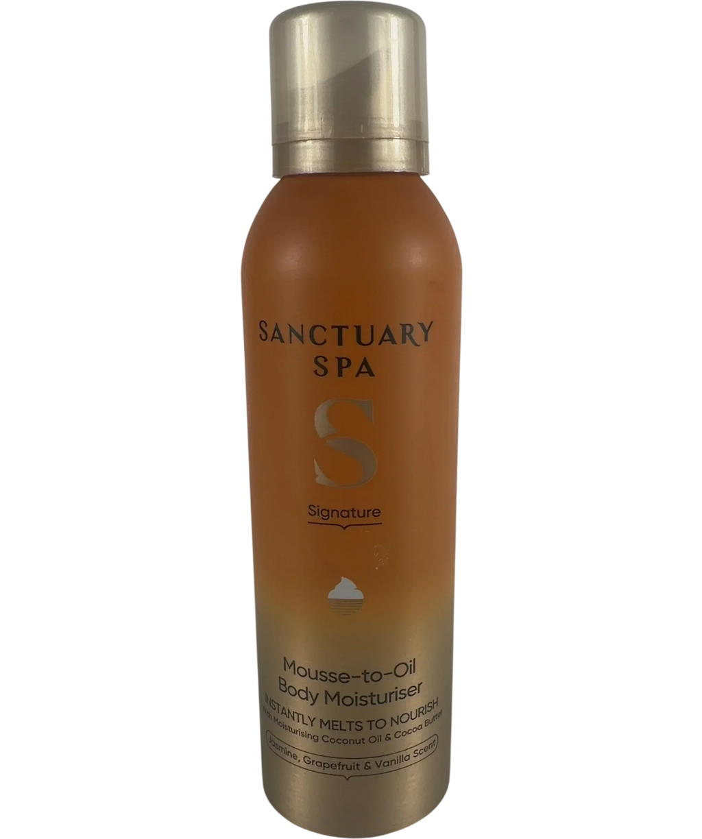 Sanctuary Sanctuary Spa Signature Mousse-to-Oil Body Moisturiser, size 200ml — front