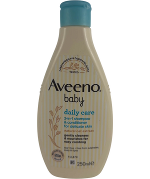 Aveeno Baby Daily Care 2-in-1 Shampoo & Conditioner 250ml