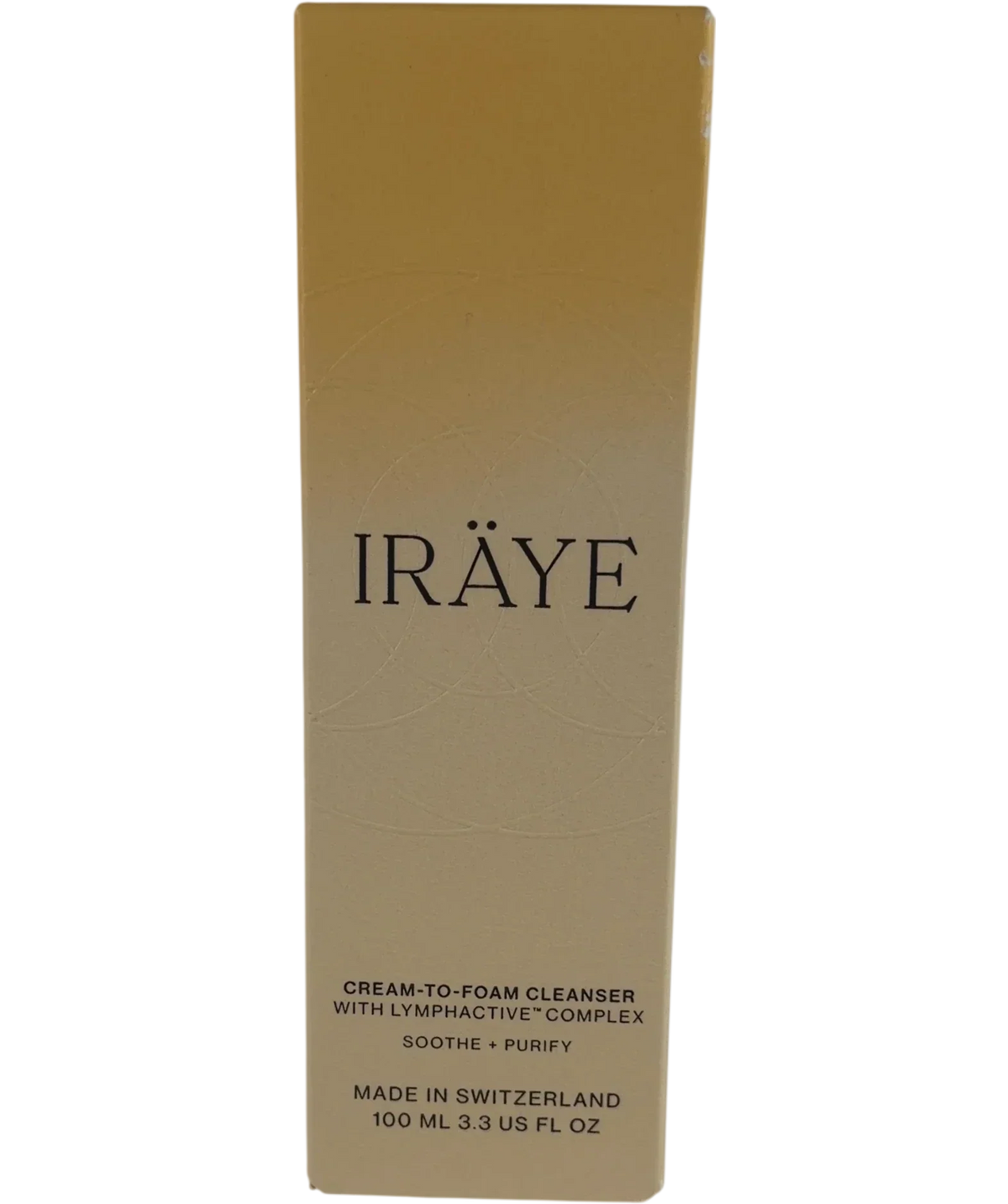 iraye IRÄYE Cream-to-Foam Cleanser, size 100ml — front