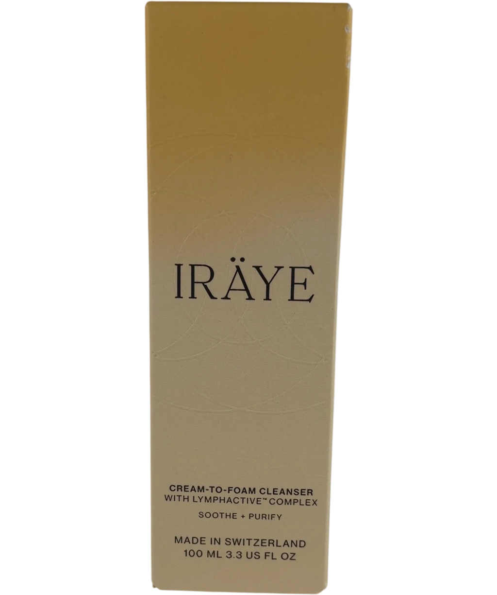 iraye IRÄYE Cream-to-Foam Cleanser, size 100ml — front