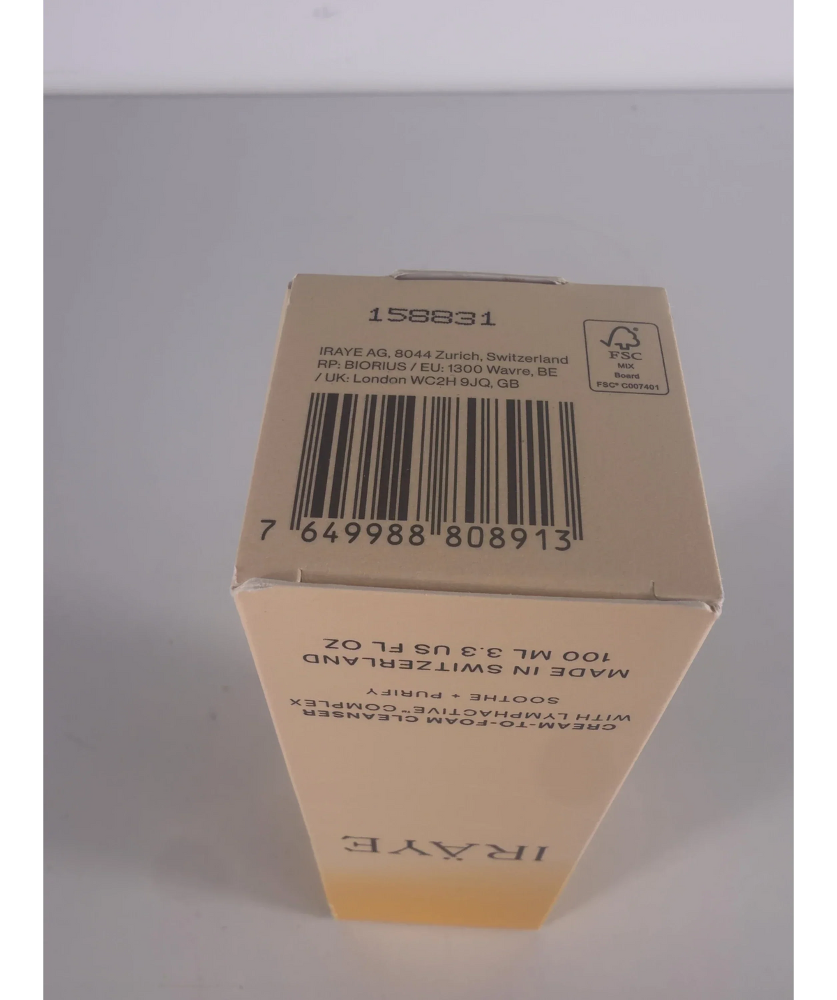 iraye IRÄYE Cream-to-Foam Cleanser, size 100ml — detail