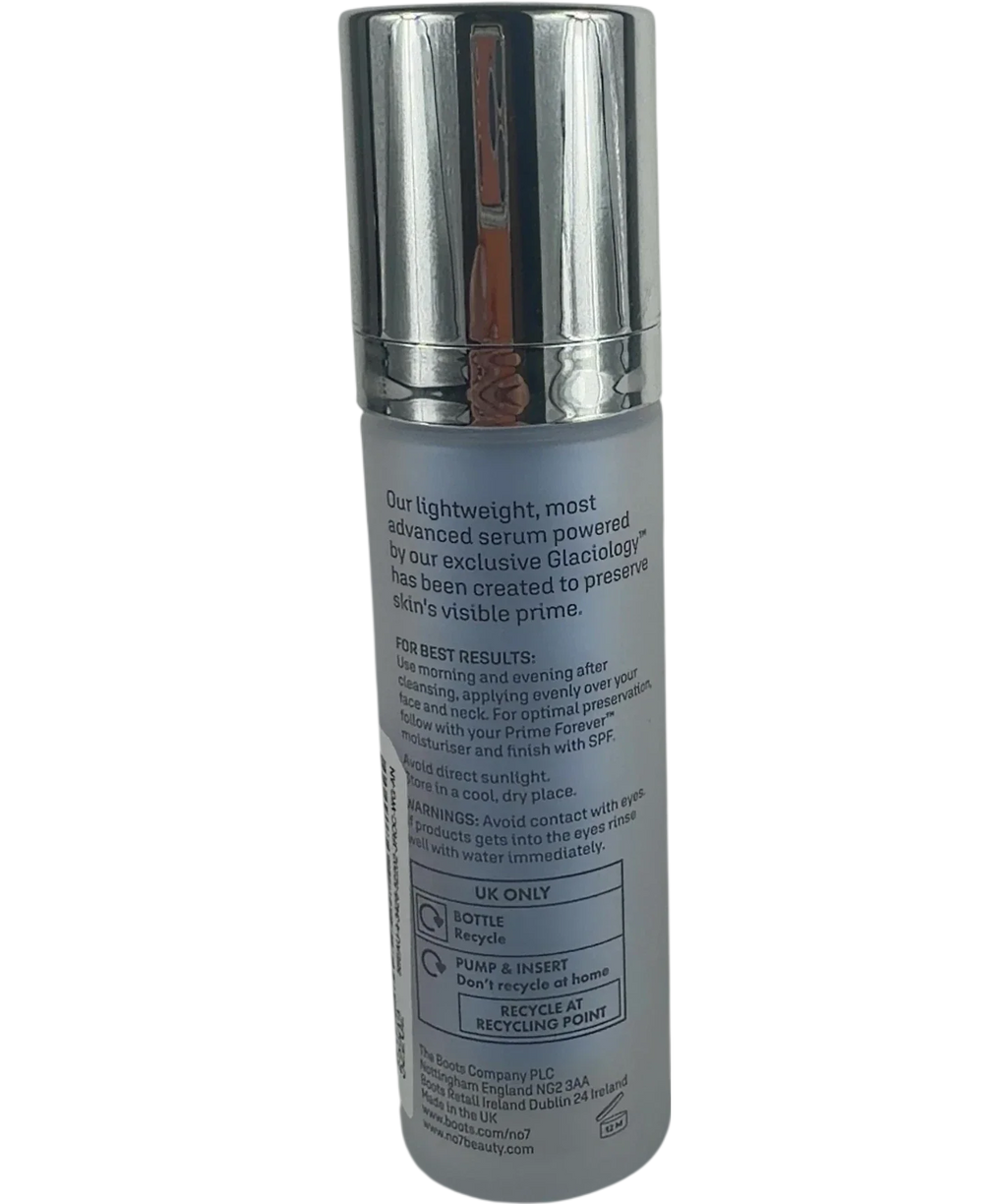 No7 No7 Prime Forever Skin Preservation Serum, size 30ml — back