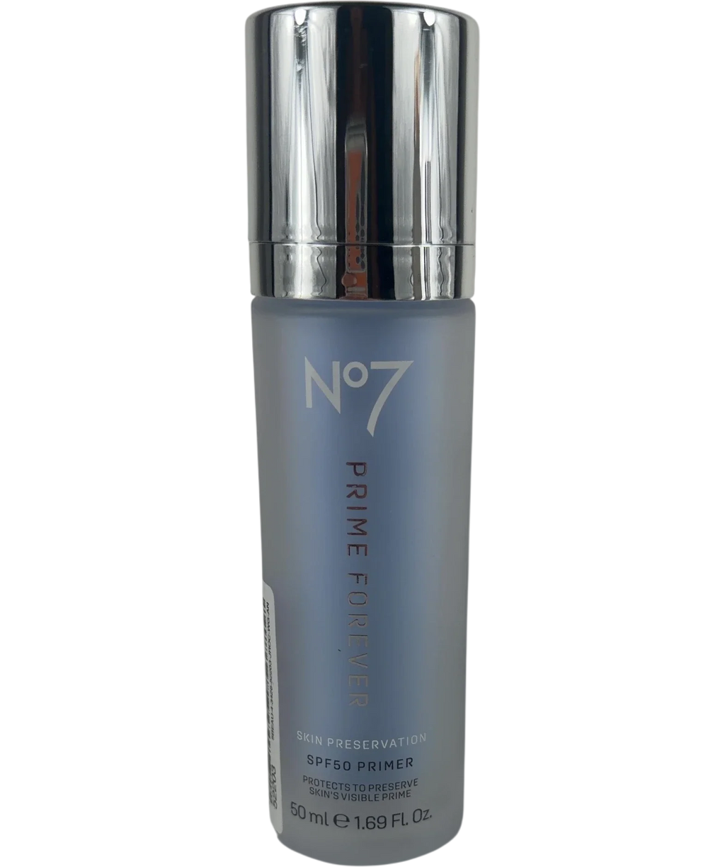 No7 Prime Forever primer, size 50ml — front