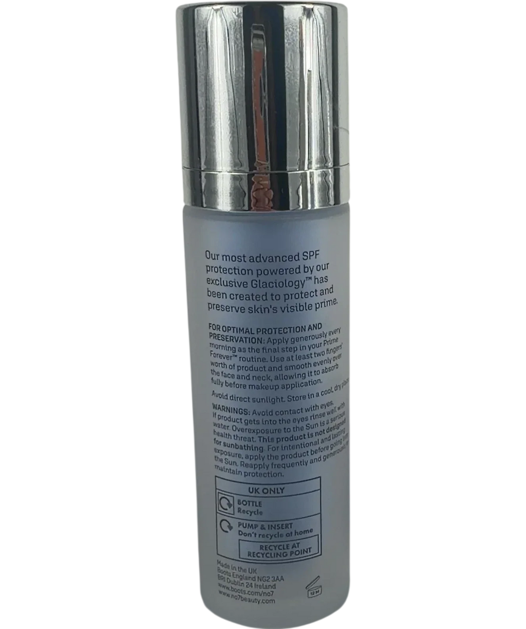 No7 Prime Forever primer, size 50ml — back