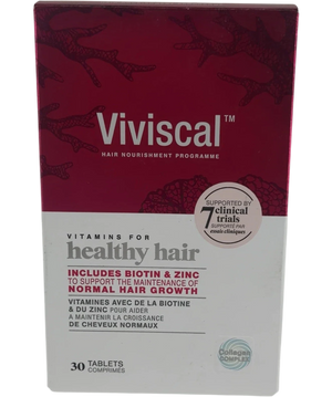 Viviscal Healthy Hair Vitamins Supplements 30 Tablets X30
