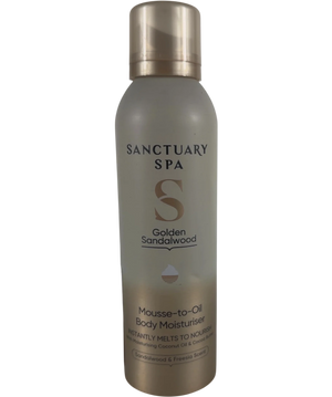 Sanctuary Spa Golden Sandalwood Mousse-to-oil Body Moisturiser 200ml