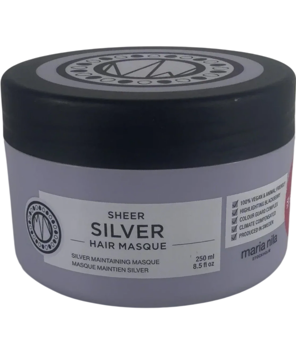 Maria Nila Maria Nila Sheer Silver Hair Masque, size 250ml — front