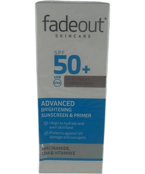 FADEOUT Advanced Brightening Sunscreen & Primer Spf50 50ml
