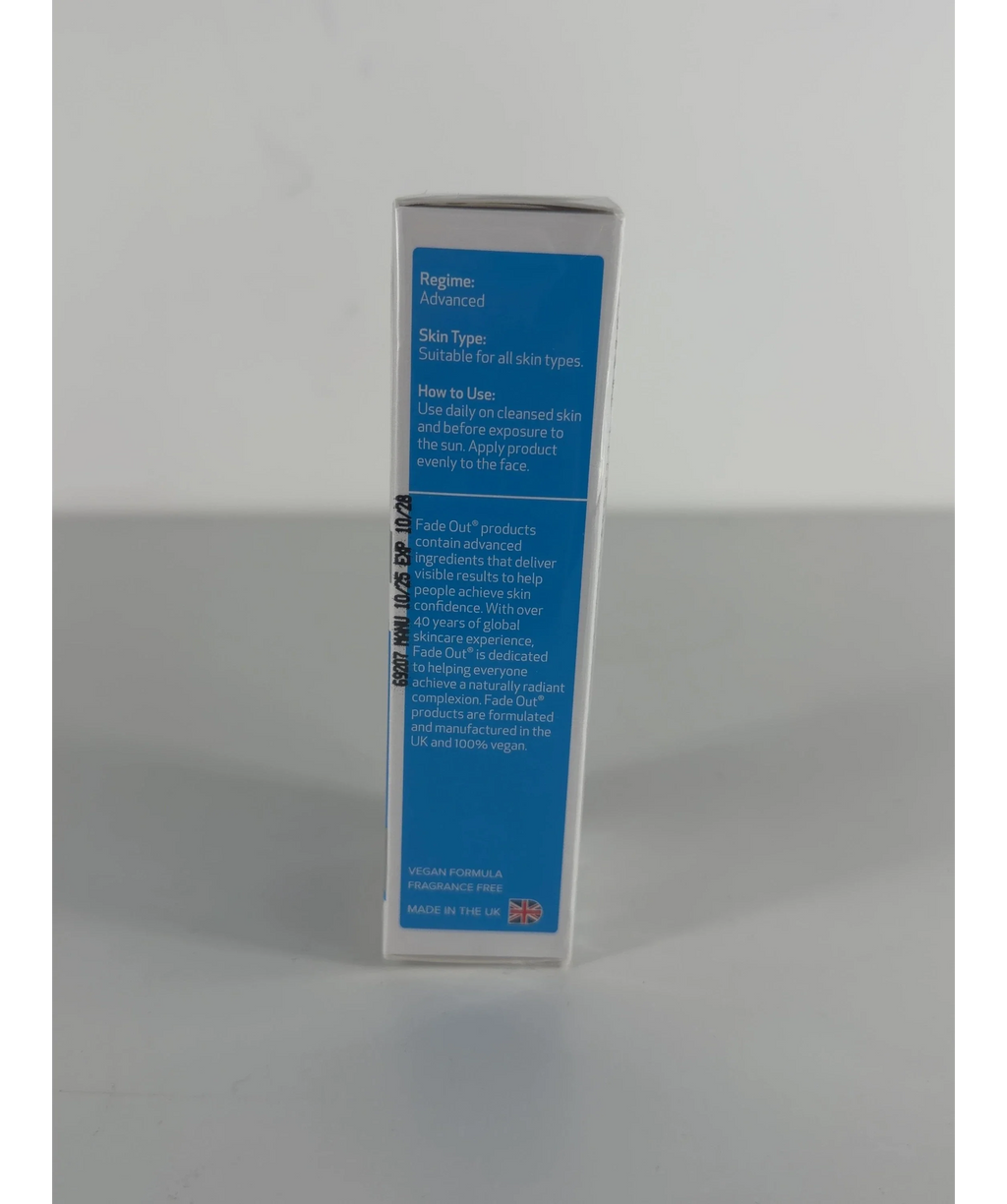 FADEOUT Advanced Brightening Sunscreen & Primer Spf50 50ml — Batch number or expiry date